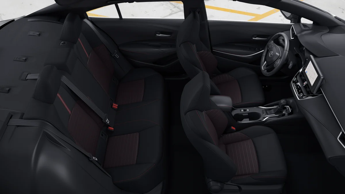 New 2026 Ruby Flare Pearl Toyota SE image 22
