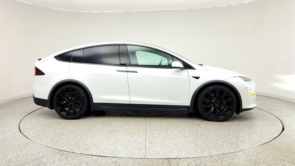 Used 2022 Pearl White Multi-Coat Tesla AWD w/ 22