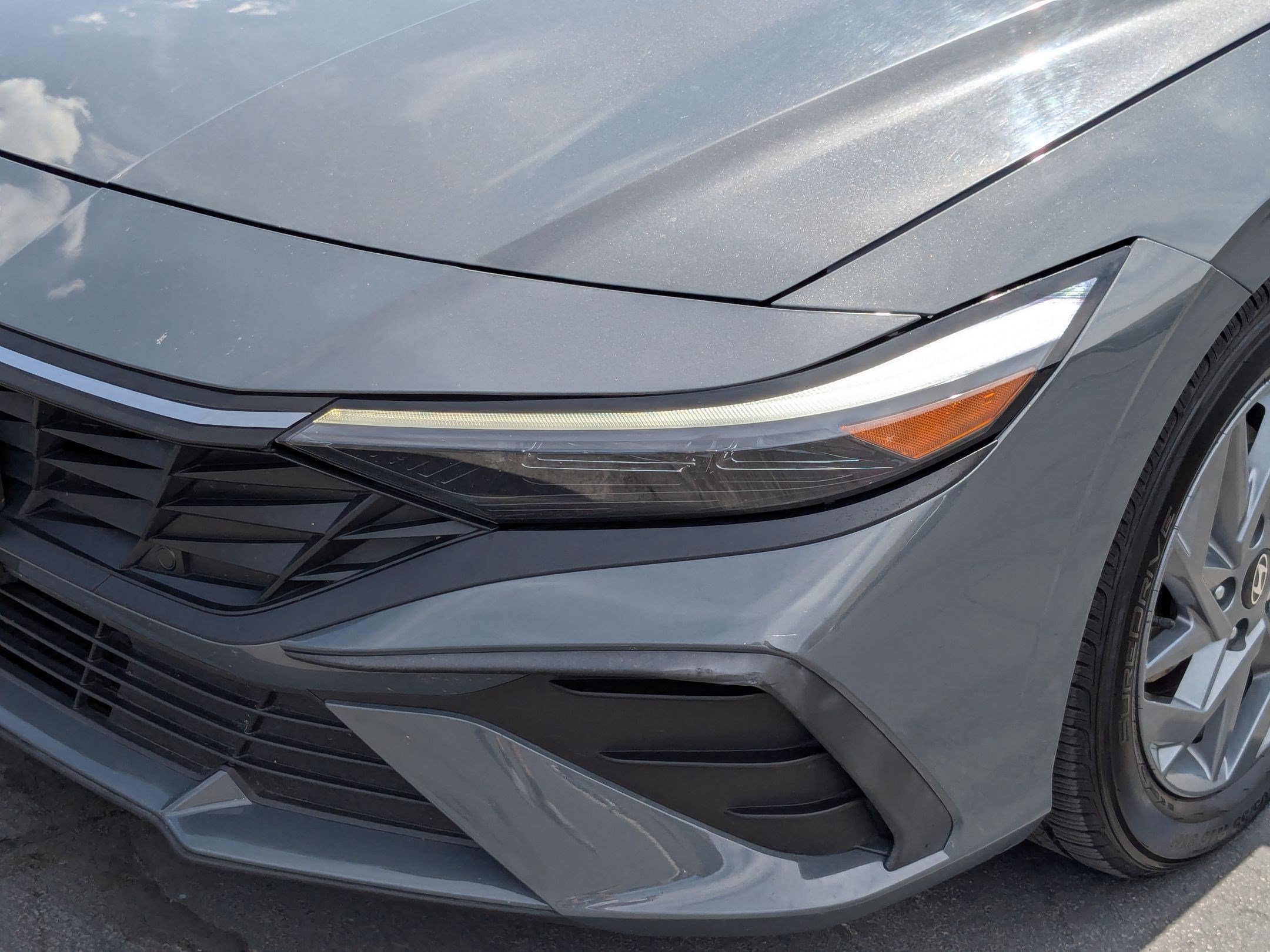 Certified Used 2024 Ecotronic Gray Hyundai SEL image 10