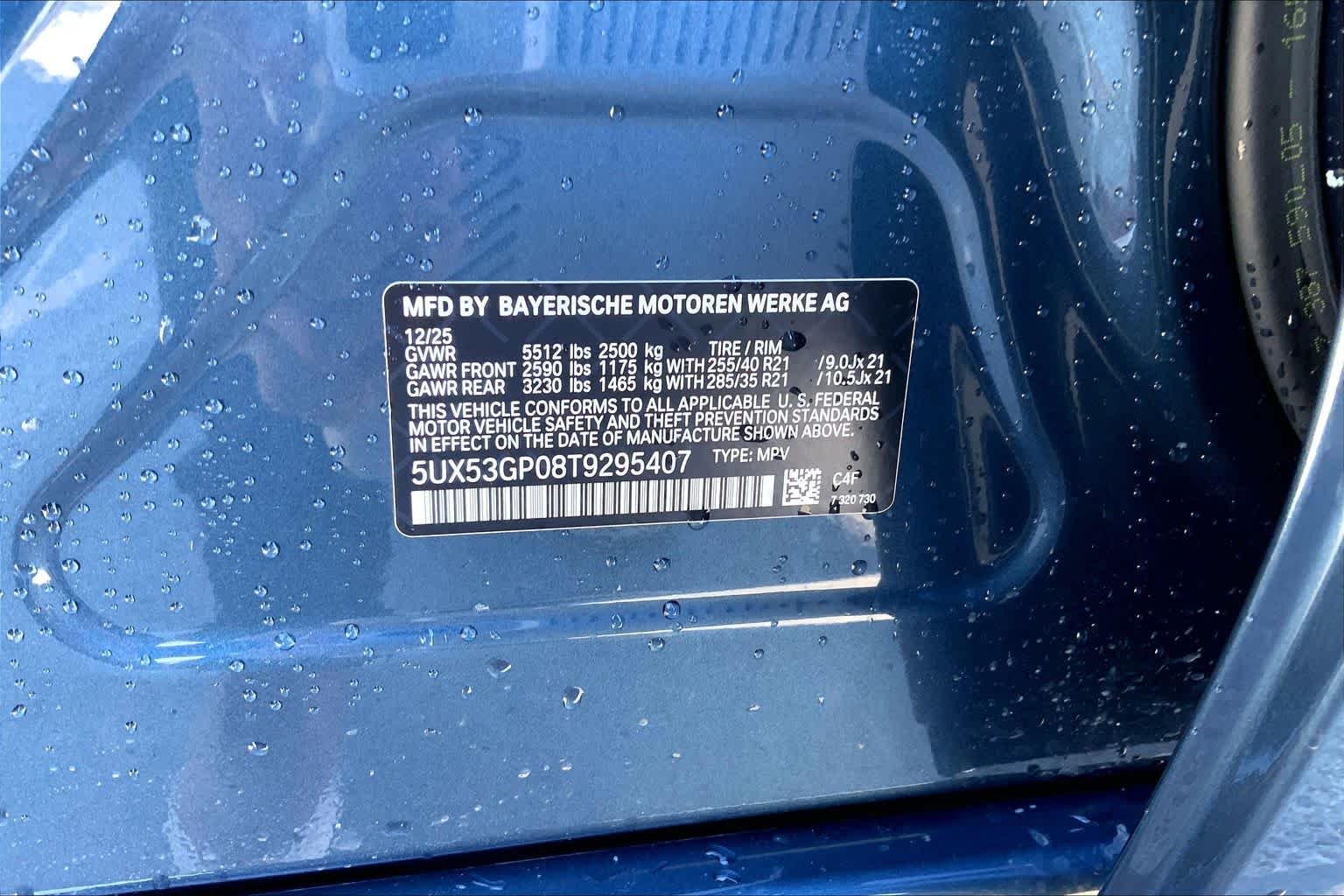 New 2026 Arctic Race Blue metallic BMW 30 xDrive image 21