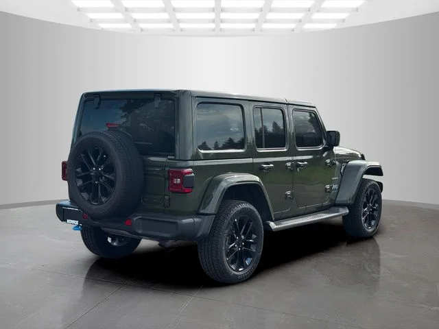 Certified Used 2023 Green Jeep Sahara 4xe image 7