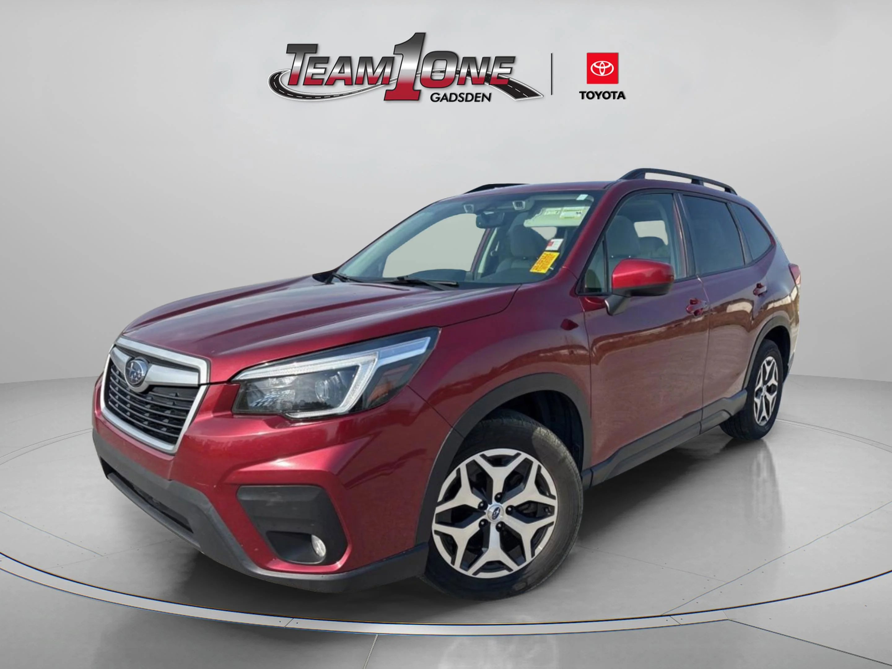 Used 2021 Subaru Forester Premium with VIN JF2SKAJCXMH487556 for sale in Rainbow City, AL