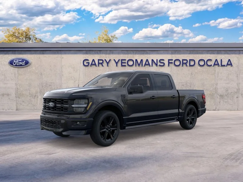 New 2026 Agate Black Metallic Ford STX® image 1