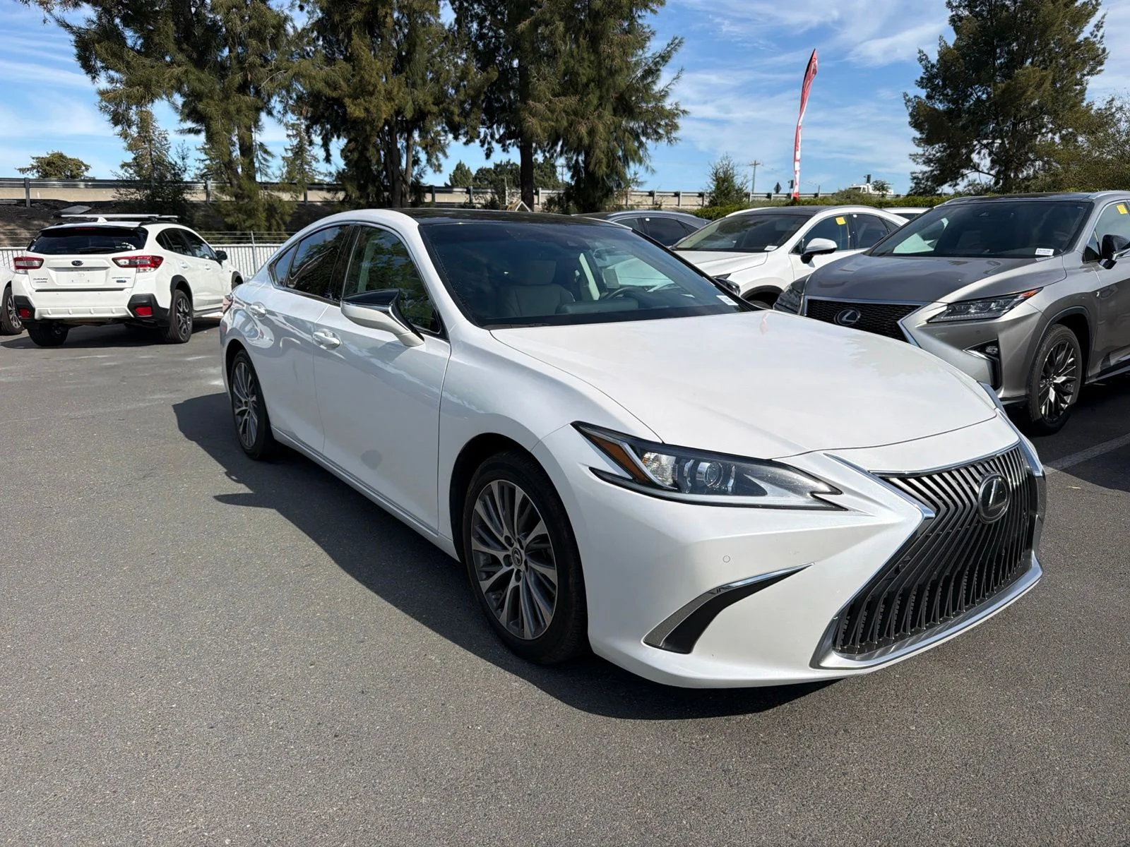 Certified Used 2021 EMINENT WHITE PEARL Lexus 350 image 2