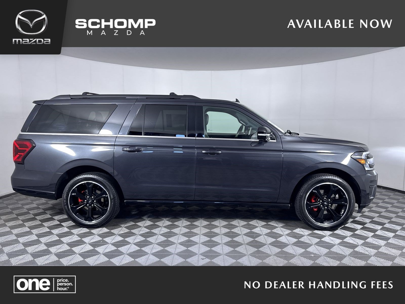 Used 2022 Dark Matter Metallic Ford Limited image 1