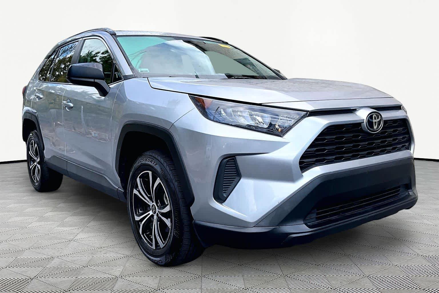 Used 2021 Silver Sky Metallic Toyota LE image 2