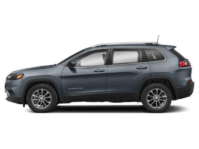 Used 2021 Slate Blue Pearlcoat Jeep Latitude Lux image 3