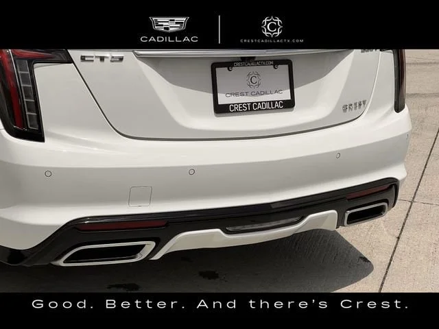 Used 2026 Summit White CADILLAC Sport image 8