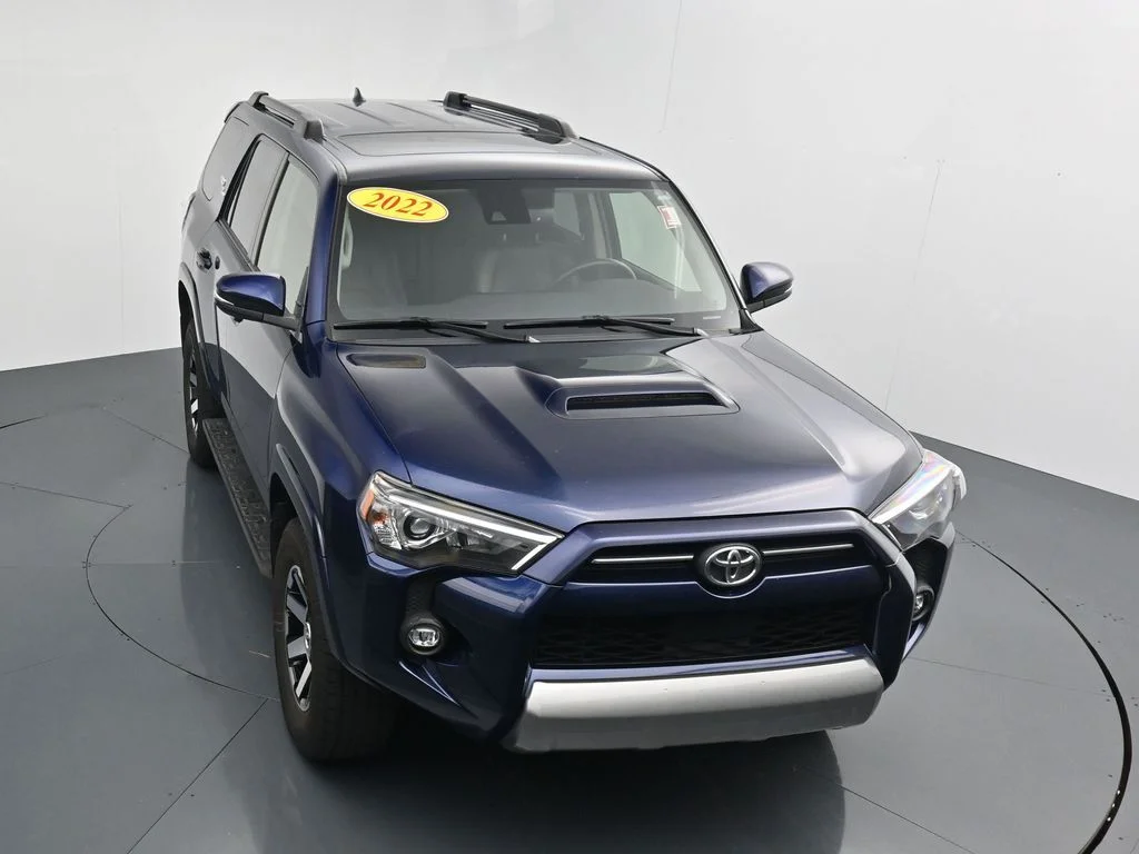 Used 2022 Blue Toyota TRD Off-Road Premium image 24