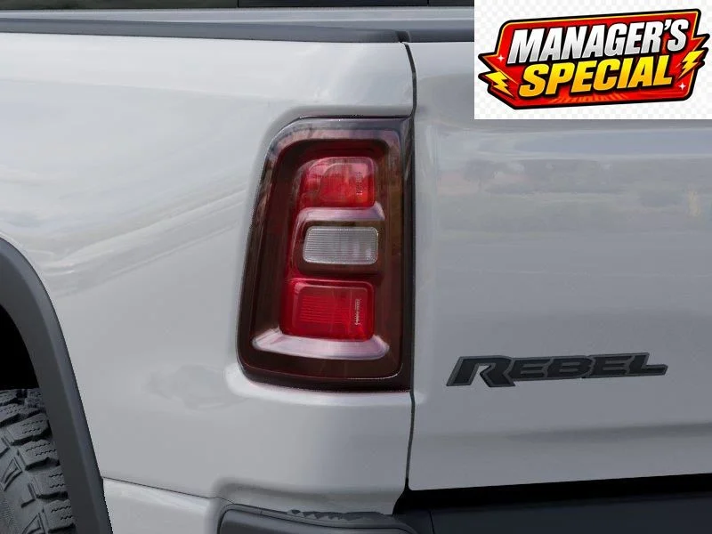 New 2026 Bright White Clear-Coat Exterior Paint RAM Rebel image 9