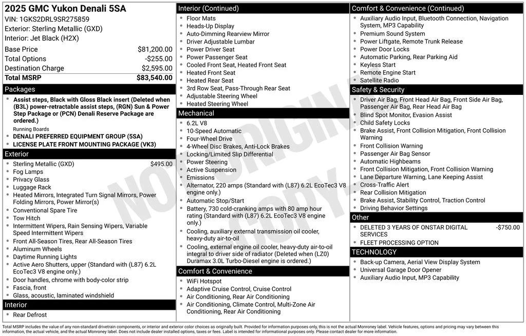 Used 2025 Silver GMC Denali image 17