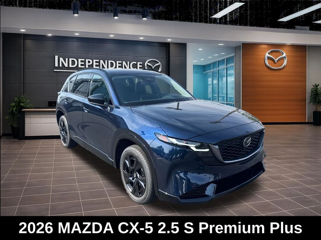 New 2026 Blue Mazda 2.5 S Premium Plus image 1