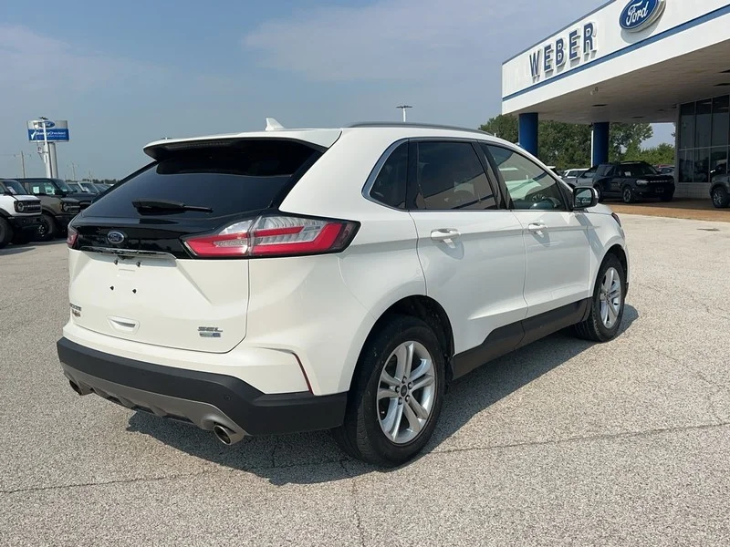 Certified Used 2020 Oxford White Ford SEL AWD image 7