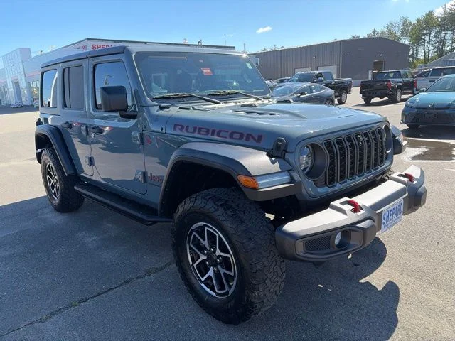 Used 2024 Gray Jeep Rubicon image 3