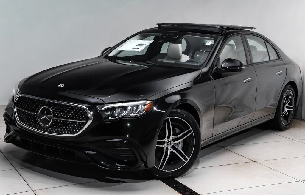 New 2026 Black Mercedes-Benz E 350 image 1