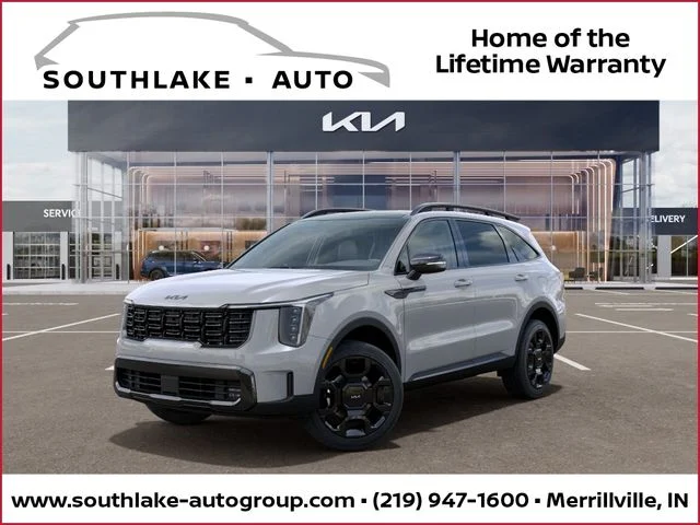 New 2026 Wolf Gray Kia X-Line EX AWD image 1