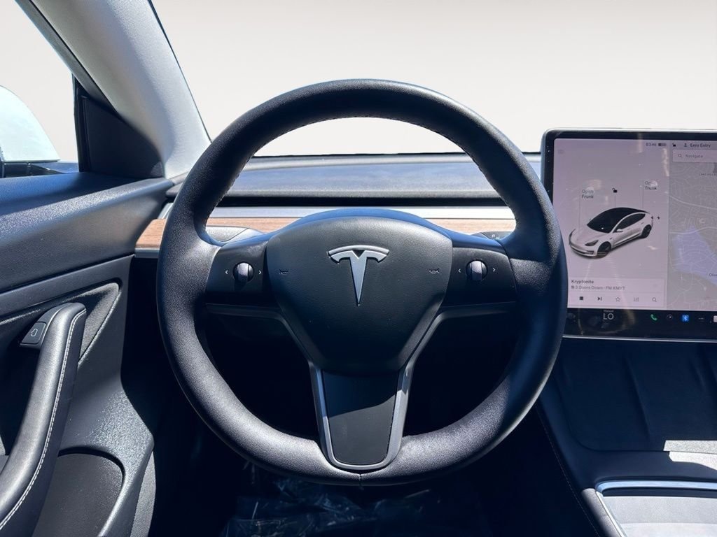 Used 2021 Pearl White Multi-Coat Tesla Standard Range Plus image 15