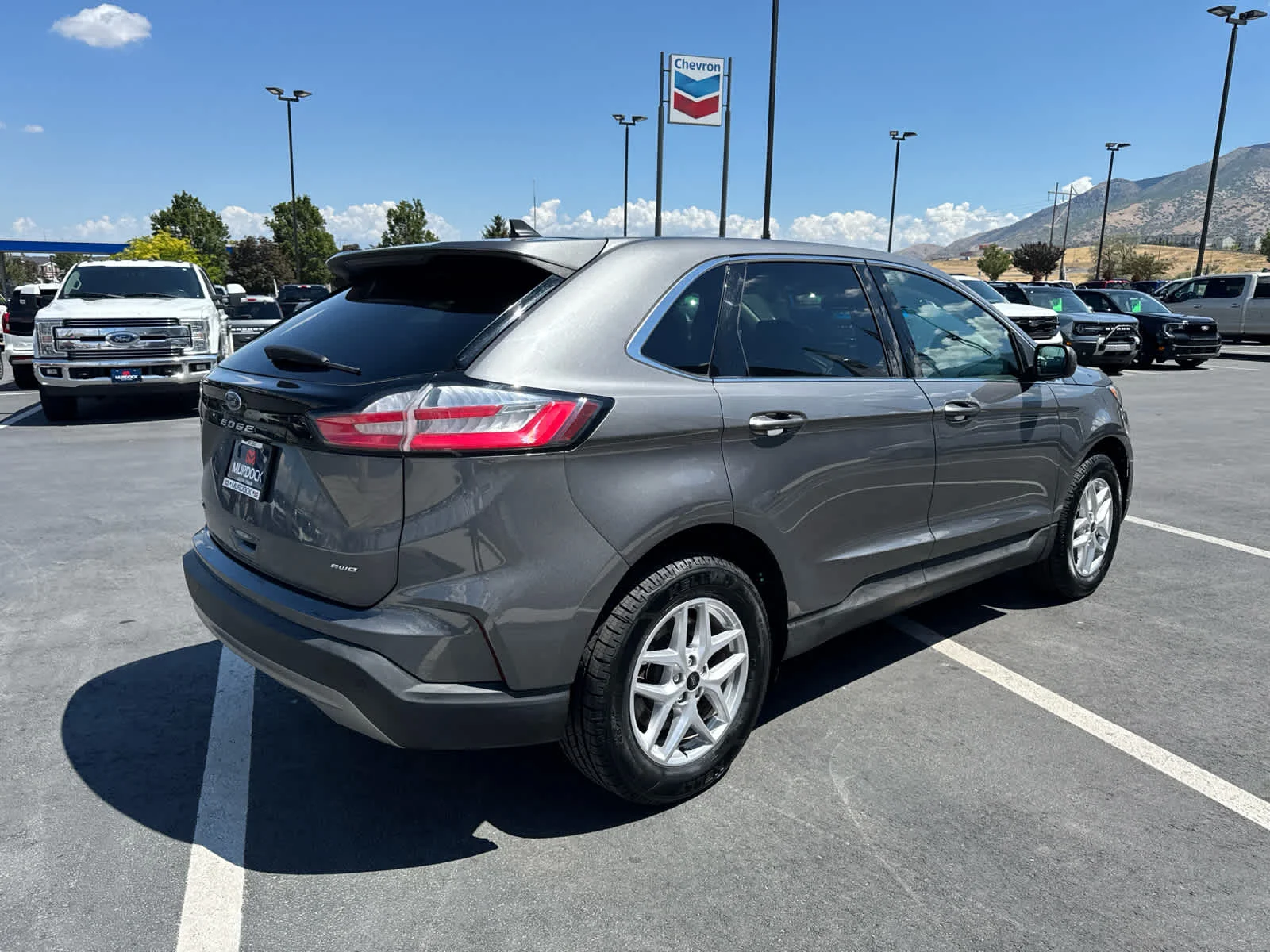 Certified Used 2024 Light Blue Clearcoat Metallic Ford SEL image 6
