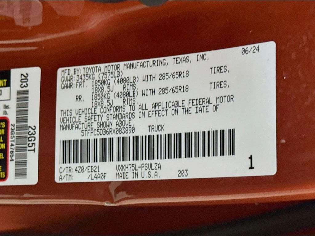 Used 2024 Terra Toyota TRD Pro Hybrid image 32