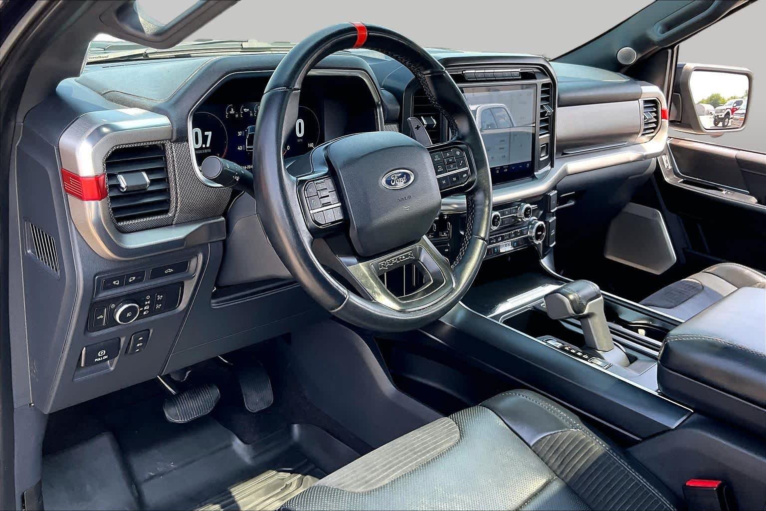 Used 2022 Antimatter Blue Ford Raptor image 18