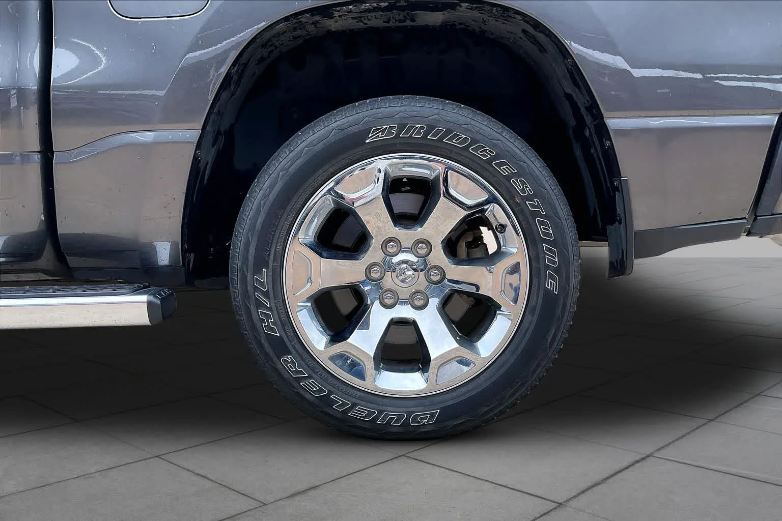 Used 2022 Granite Crystal Metallic Clearcoat Ram Big Horn image 12