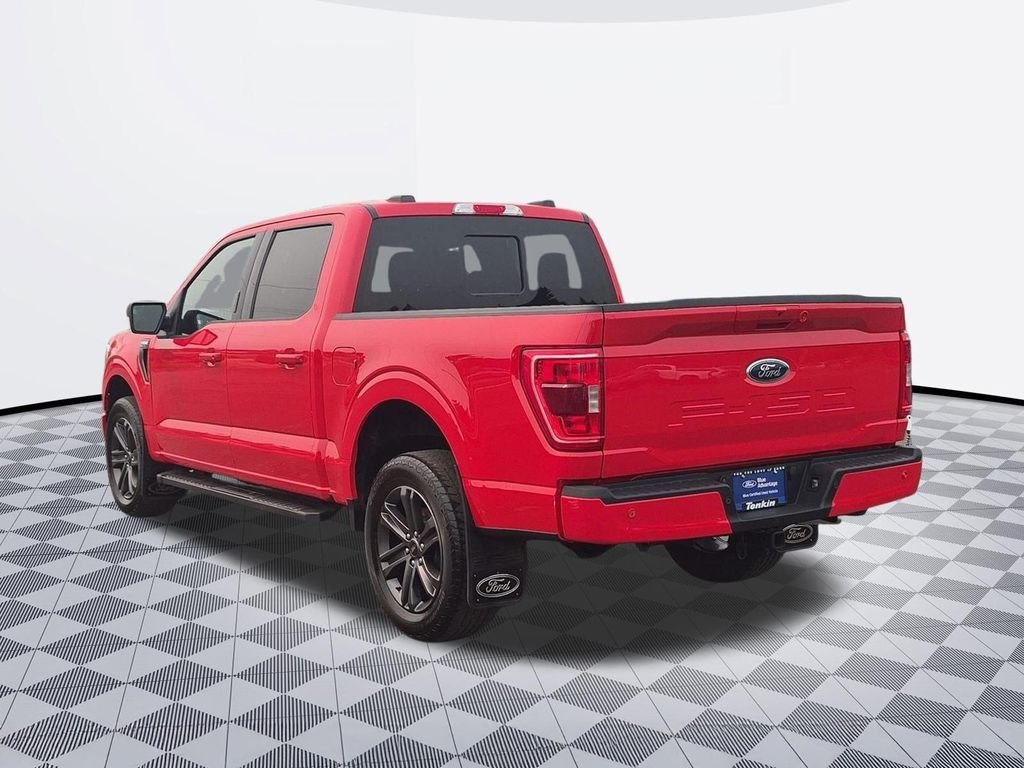 Certified Used 2022 Race Red Ford XLT image 3