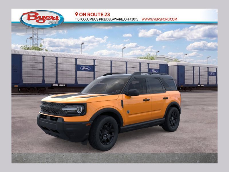 New 2026 Orange Fury Metallic Tri-Coat Ford Big Bend image 1