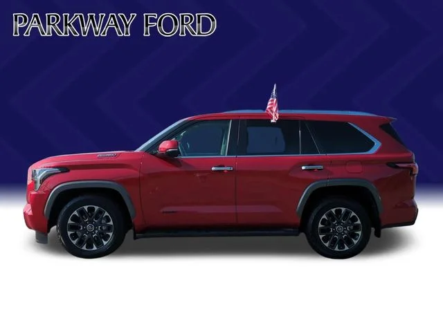 Used 2024 Red Toyota Limited image 2