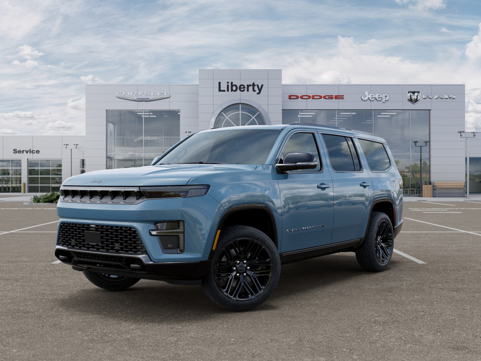 New 2026 Steel Blue Exterior Paint Jeep Limited Reserve image 36