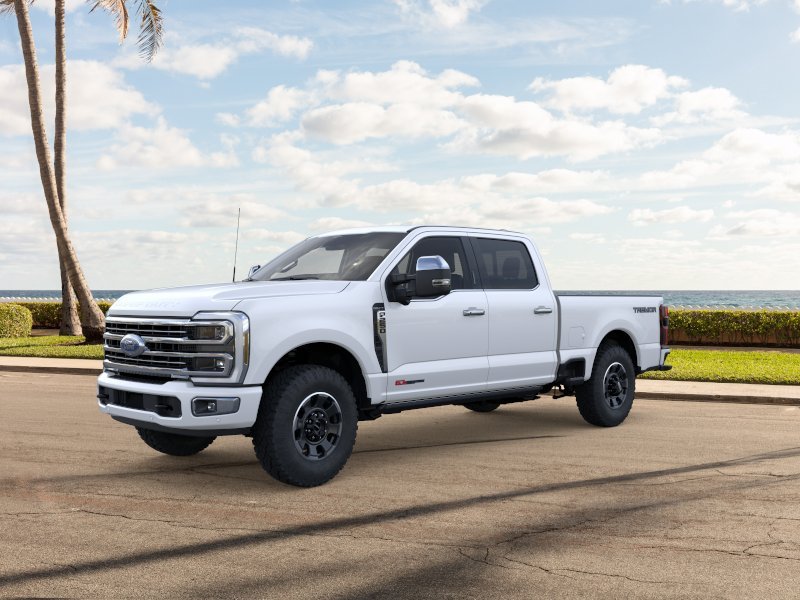 New 2026 Star White Metallic Tri-Coat Ford F-250® Platinum® image 1