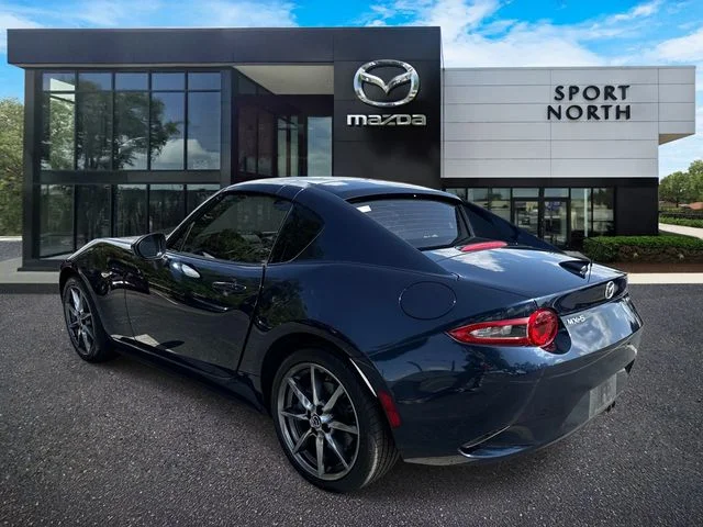 Certified Used 2021 Blue Mazda Grand Touring image 6