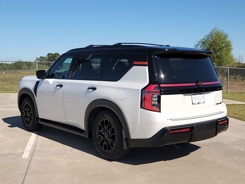 New 2026 Aspen White TriCoat / Super Black Two-tone Nissan PRO-4X image 5