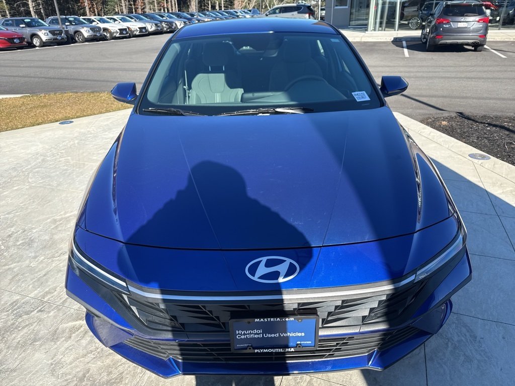 Certified 2024 Hyundai Elantra SEL with VIN KMHLM4DG9RU745976 for sale in Plymouth, MA