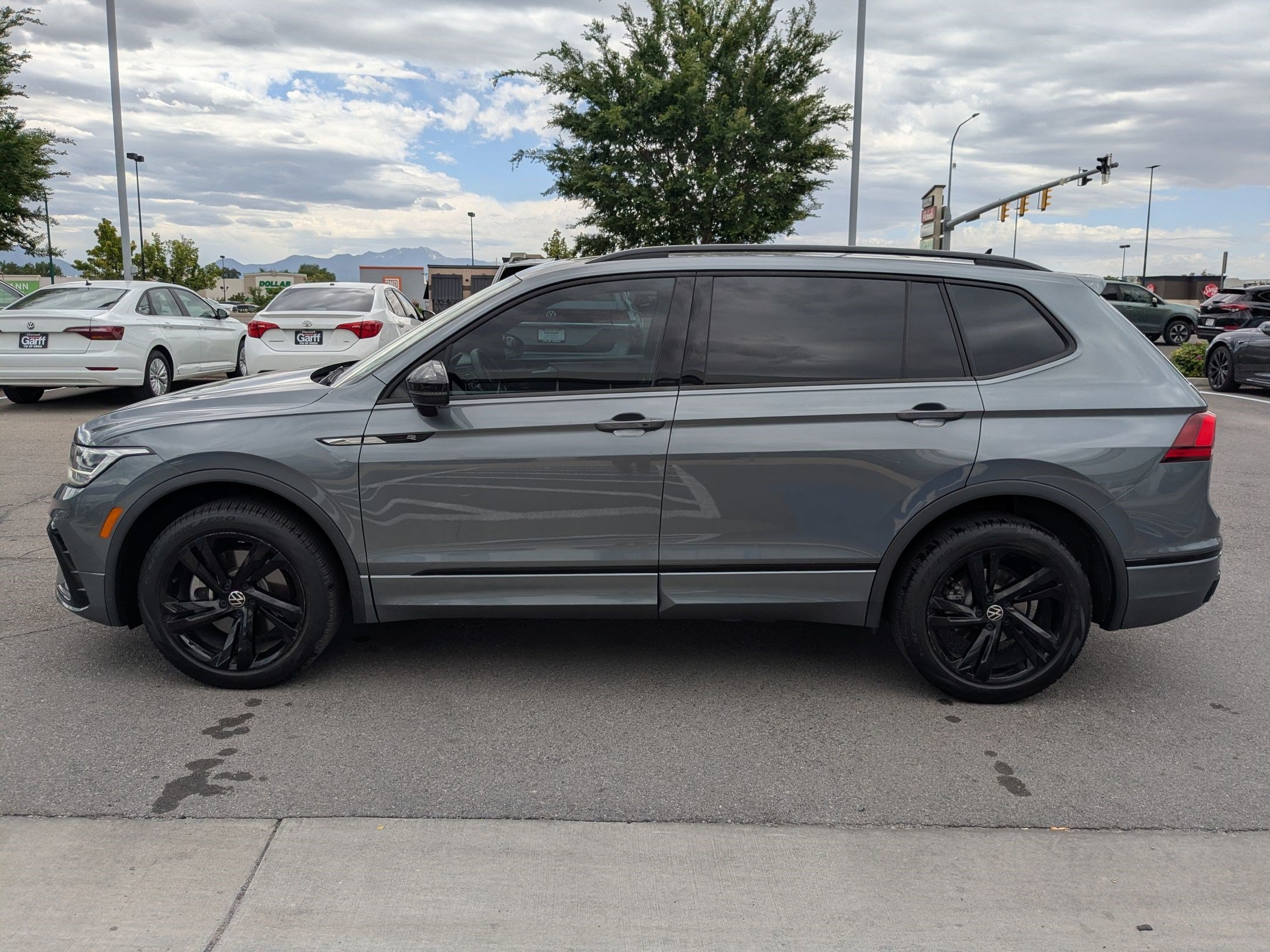 Certified Used 2023 Platinum Gray Metallic Volkswagen SE R-Line Black image 8