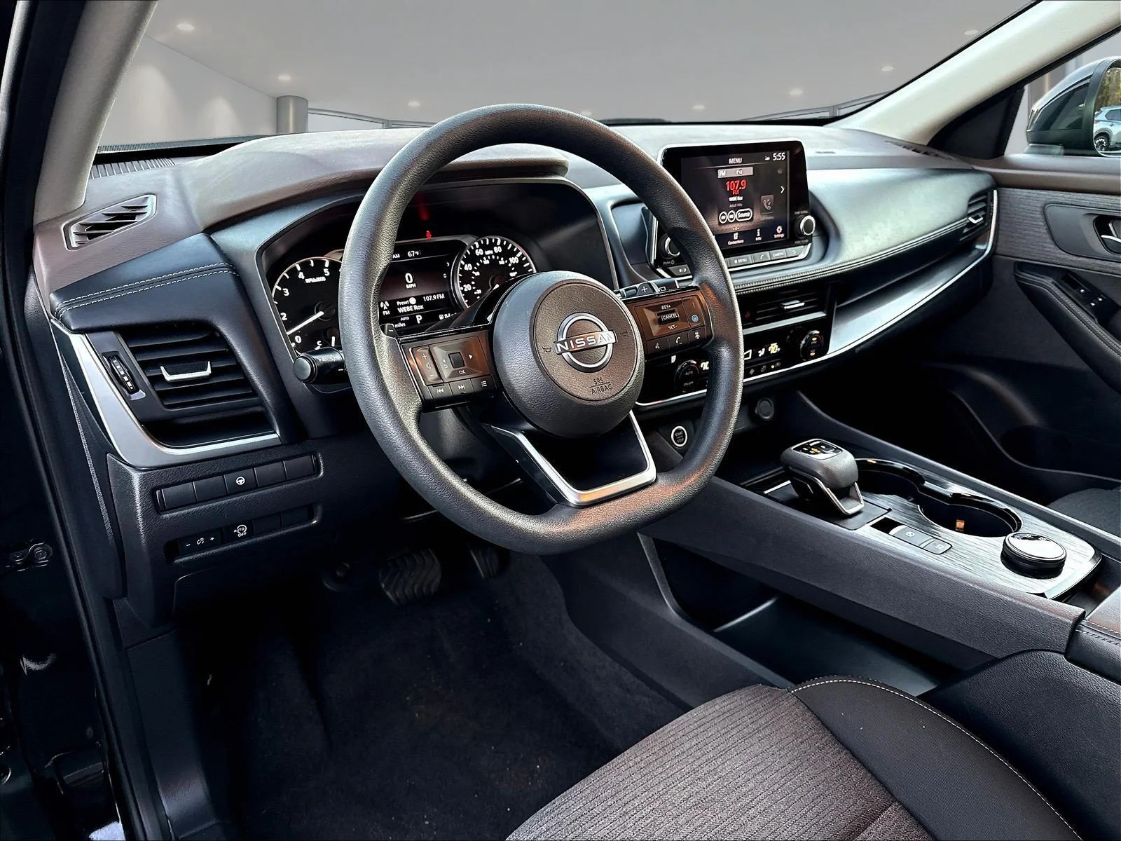 Certified Used 2023 Super Black Nissan SV image 21