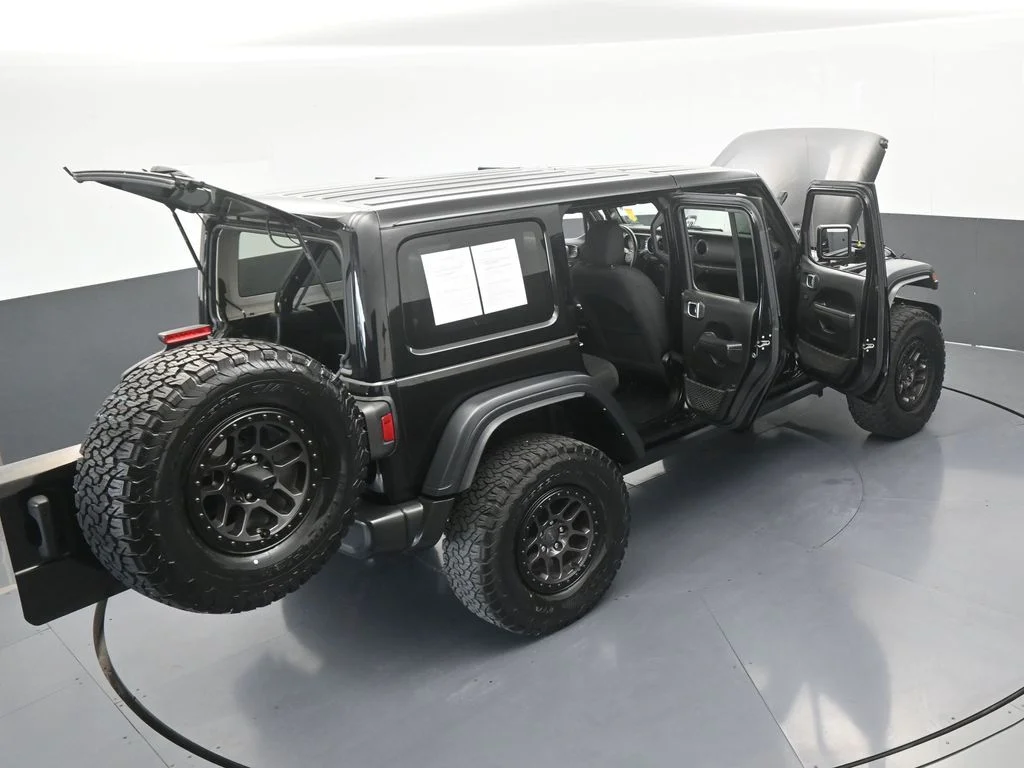 Used 2022 Black Clearcoat Jeep Unlimited Sport image 69