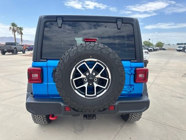 New 2026 Hydro Blue Pearl-Coat Exterior Paint Jeep Rubicon image 4