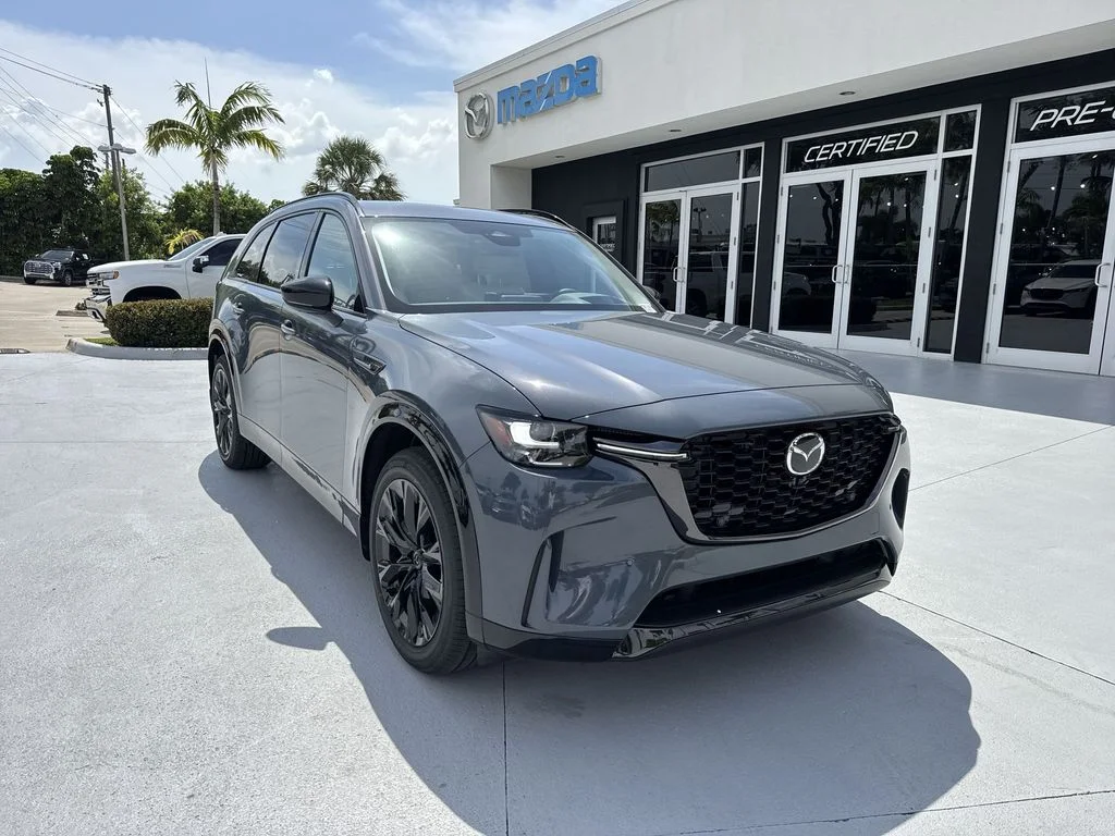 New 2026 Gray Metallic Mazda 3.3 Turbo S Premium Sport AWD image 7