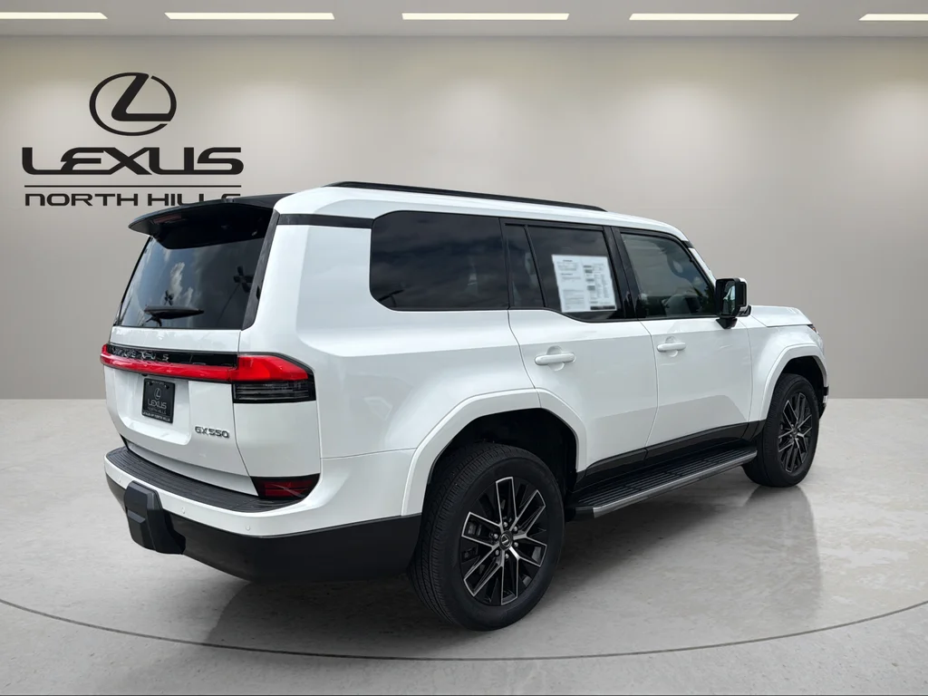 Certified Used 2025 White Lexus 550 Premium+ image 6