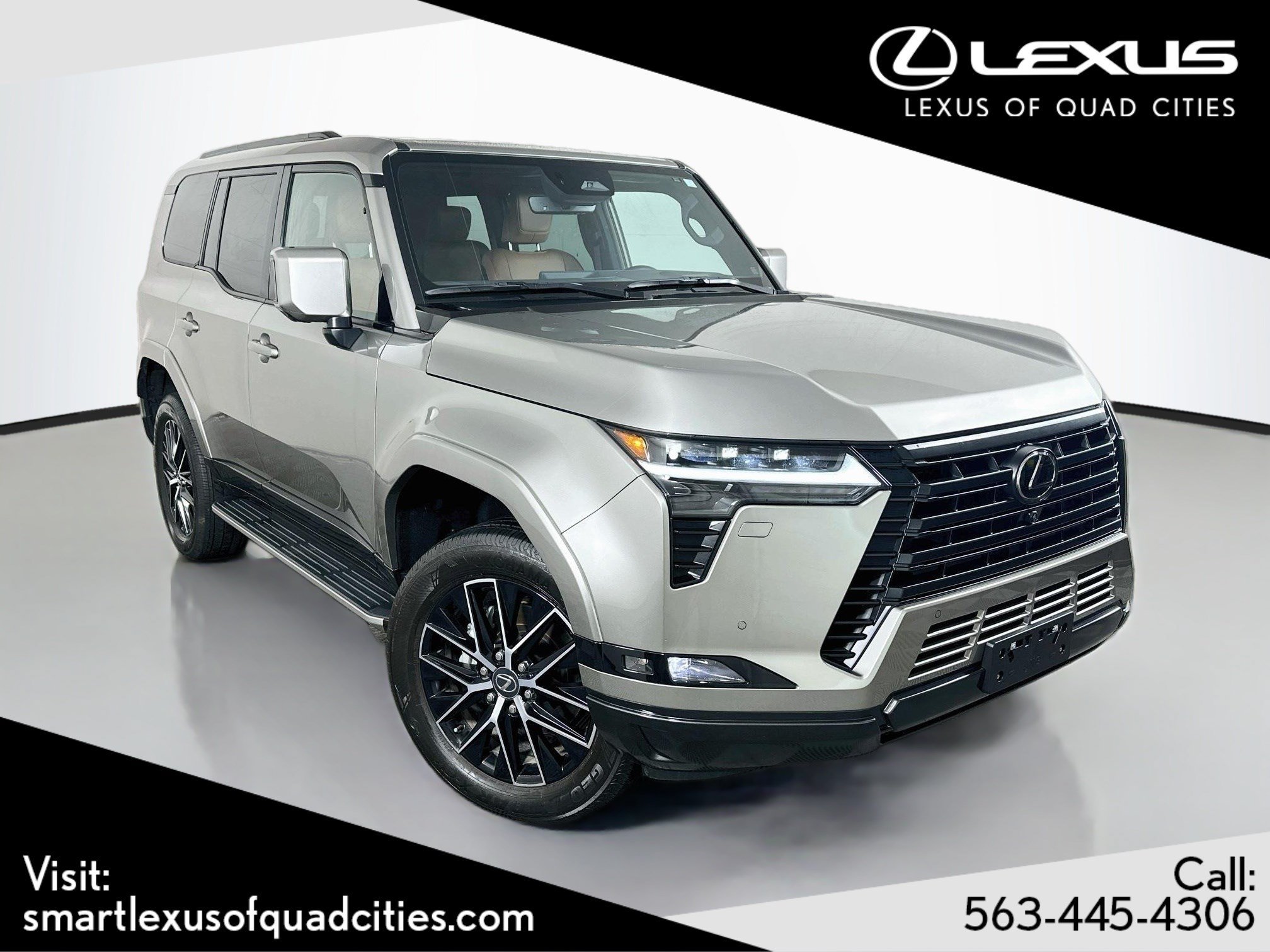 Certified Used 2025 Silver Lexus 550 Premium+ image 1