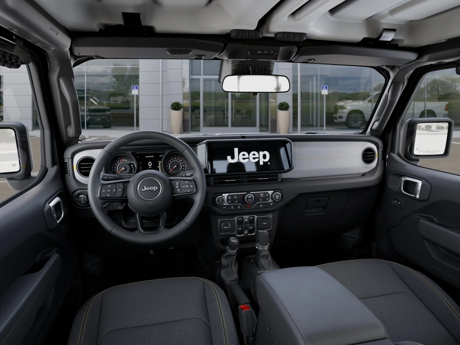 New 2027 Granite Crystal Metallic Clearcoat Jeep Sport image 14