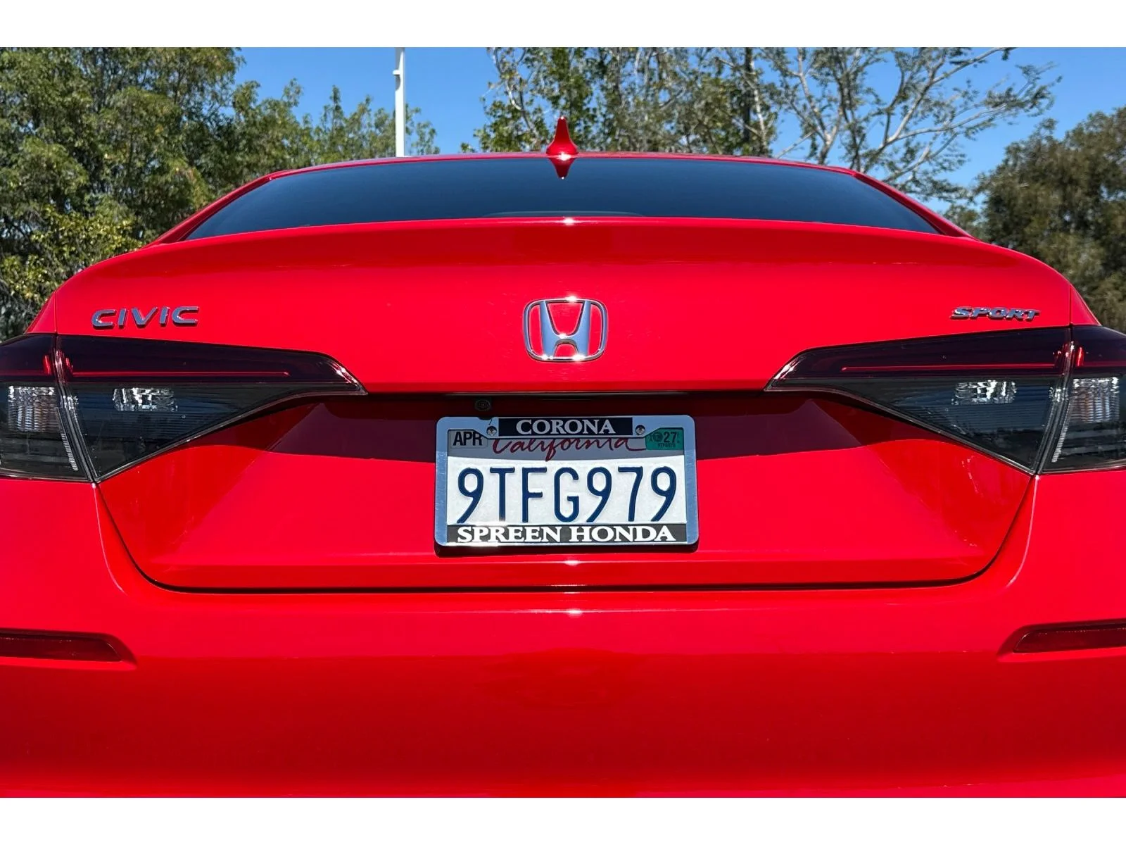 Used 2025 Rallye Red Honda Sport image 12