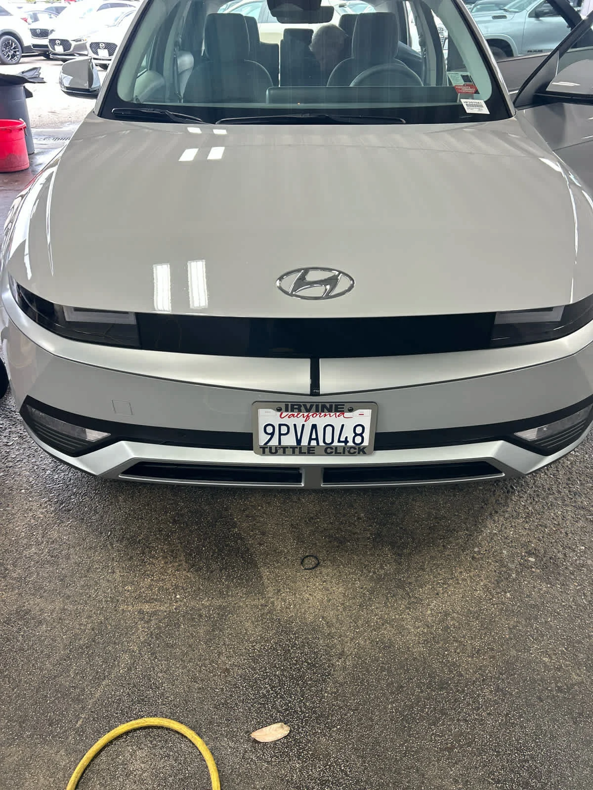 Used 2024 CYBER GRAY HYUNDAI SEL image 3