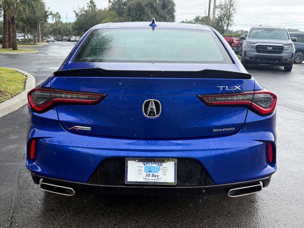 Used 2022 Blue Acura A-Spec Package image 4