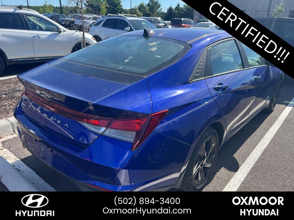Used 2023 Intense Blue Hyundai SEL image 14