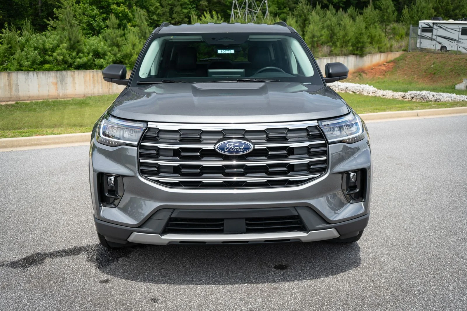 New 2026 Carbonized Gray Metallic Ford Active image 2