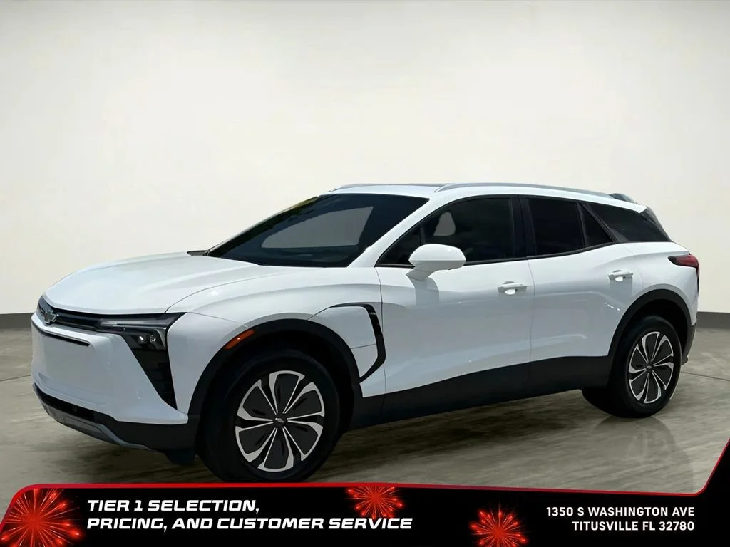 Used 2025 Chevrolet Blazer EV LT with VIN 3GNKDGRJ1SS125772 for sale in Titusville, FL