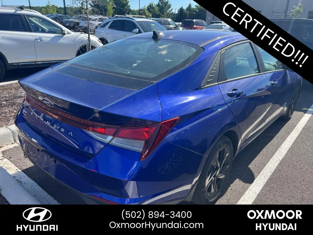 Used 2023 Intense Blue Hyundai SEL image 14
