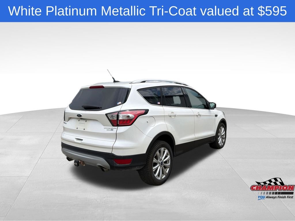 Used 2017 White Ford Titanium image 3