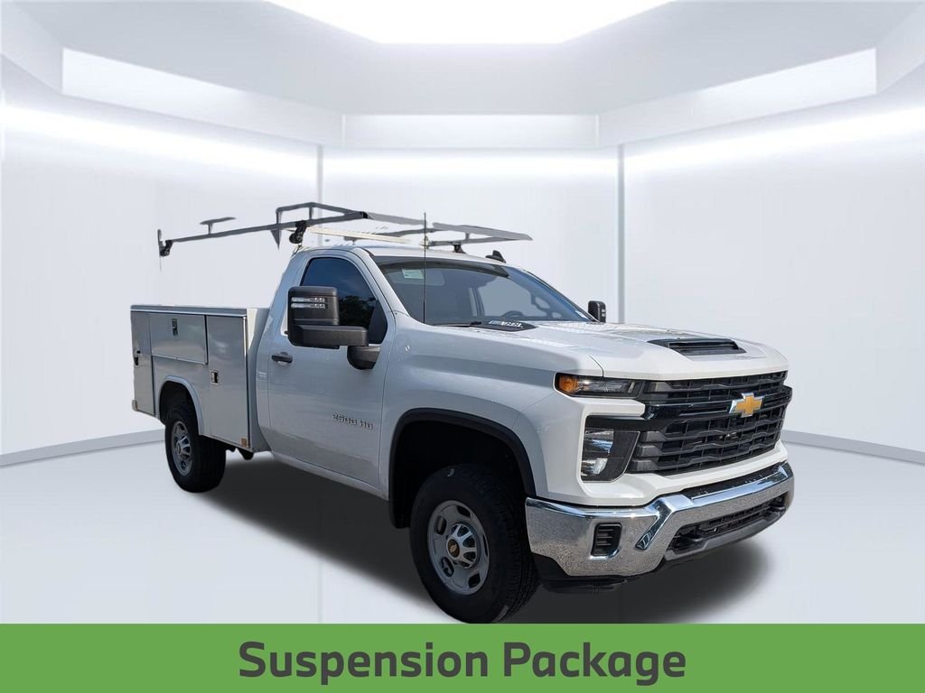Used 2024 White Chevrolet Work Truck image 9